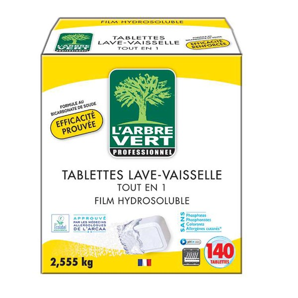 Pastilles lave vaisselle Arbre Vert