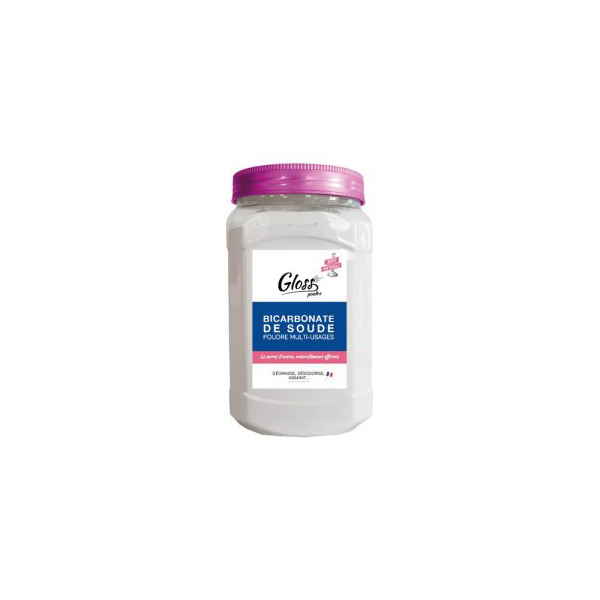 gloss bicarbonate de soude poudre 1 kg