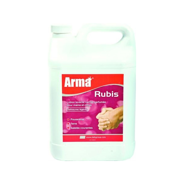 savon mains et corps arma rubis bidon 5 l