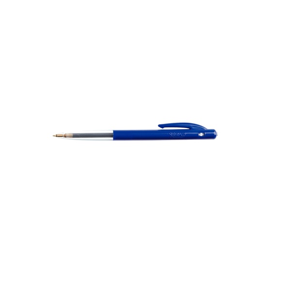Stylo Bille Bic M10 rétractable pointe moyenne - Bleu
