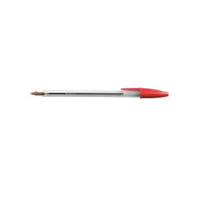 stylo bille bic cristal rouge