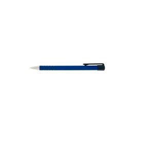stylo bille rétractable pointe moyenne noire ou bleue