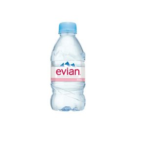 eau evian  bouteille plastique pet 33 cl