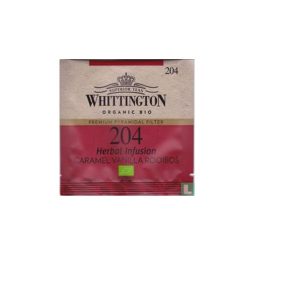 the rooibos vanille caramel whittington 204 – boite de 15 sachets