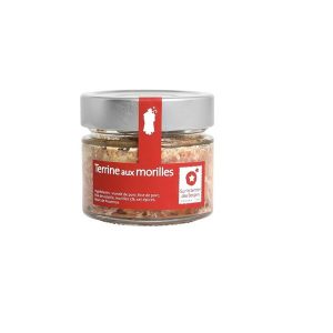 terrine aux morilles pot en verre de 130 gr