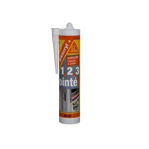 mastic acrylique blanc 300 ml SIKA