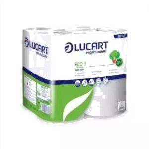 Papier Toilette Compact Recyclé Ecolabel - 8 Rouleaux