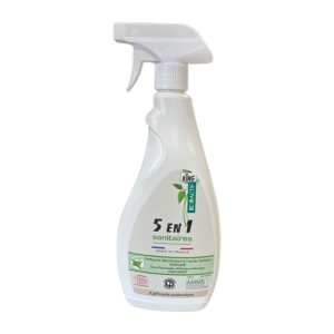 Spray Nettoyant Désinfectant Sanitaires Acide Lactique 750ML