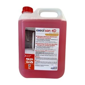 Détergent 4 en 1 Détartrant Désinfectant Sanitaires 5L