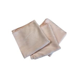 Torchon Vaisselle Microfibre Saumon Lot de 3